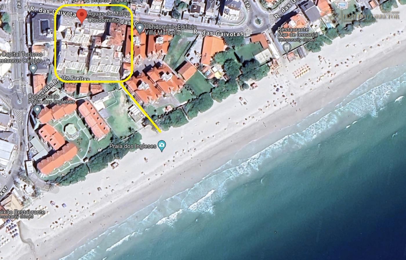 Apartamento para Venda, em Florian�polis, bairro Ingleses do Rio Vermelho, 2 dormit�rios, 2 banheiros, 1 su�te, 1 vaga